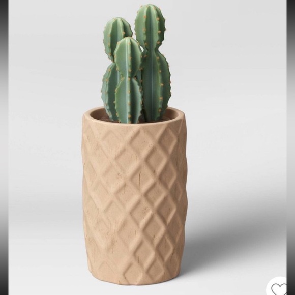 Opalhouse Accents Nwt Opalhouse Faux Wood Tall Planter Poshmark